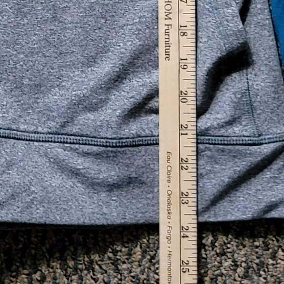 PINK ULTIMATE BY VICTORIA'S SECRET TEAL AND GREY PULLOVER SIZE MEDIUM - Picture 8 of 16